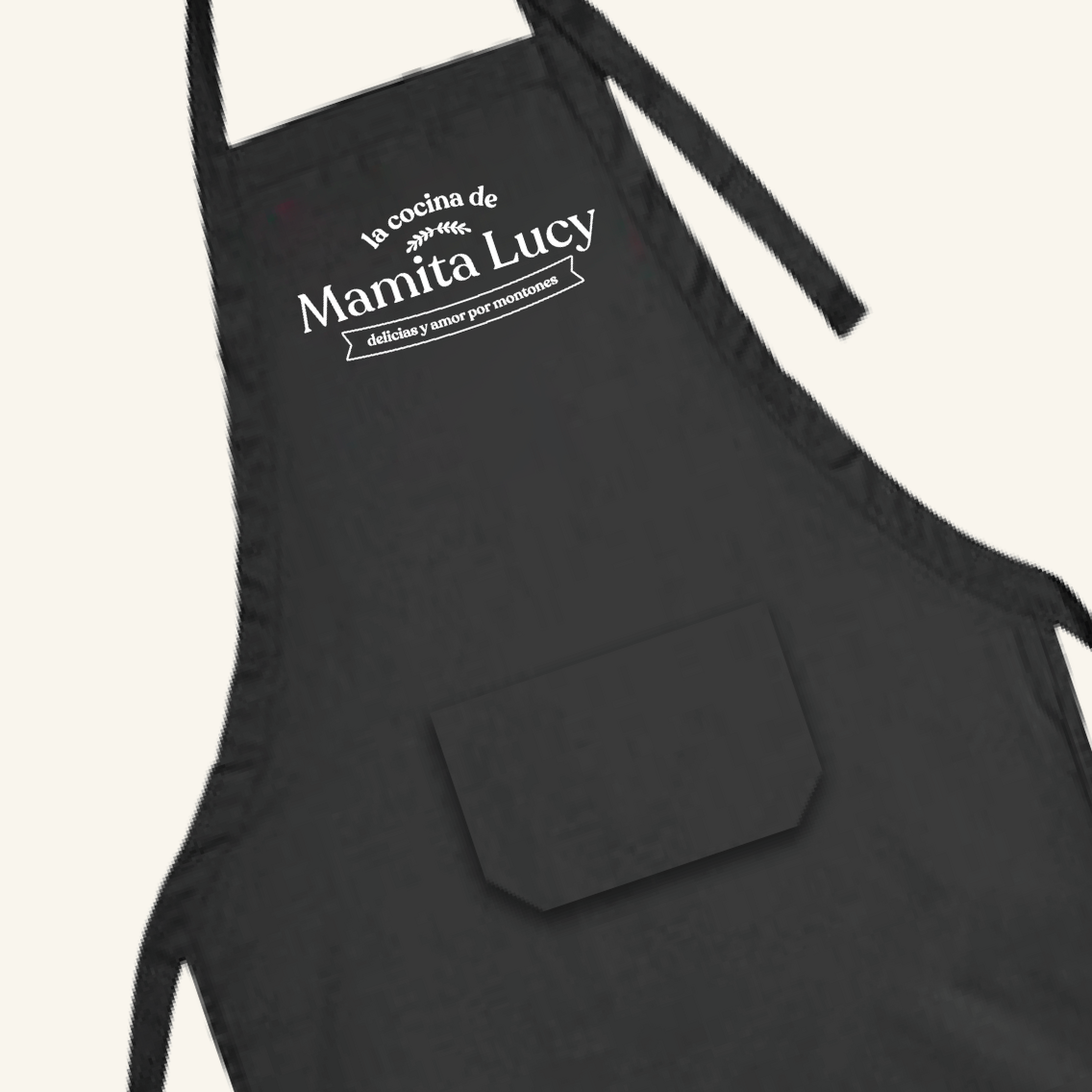 Mandil La cocina de ____ (nombre personalizado)