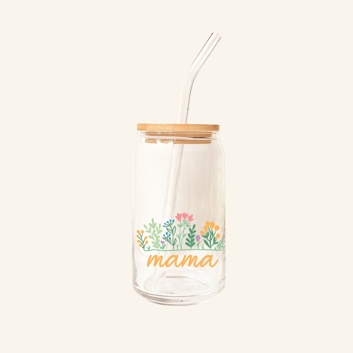 Bamboo Cup - mama flower
