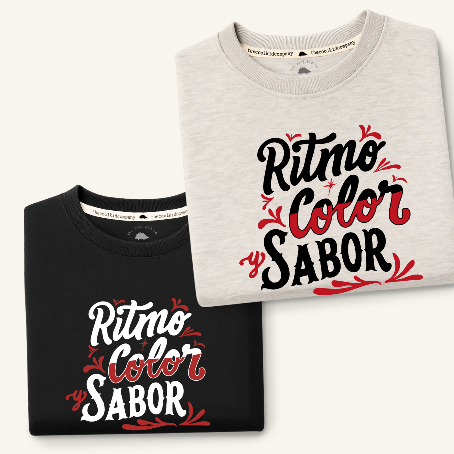 Polera de Adulto Ritmo, Color y Sabor