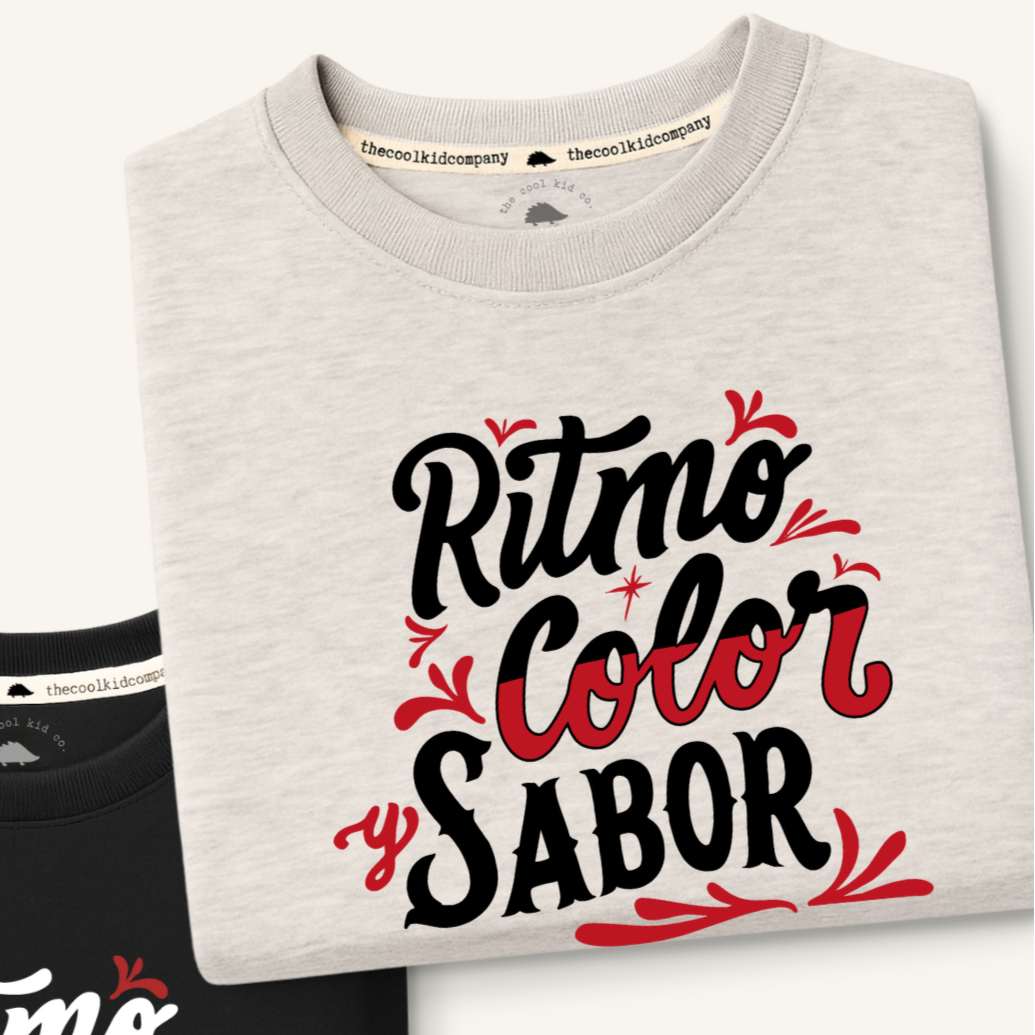 Polera de Adulto Ritmo, Color y Sabor