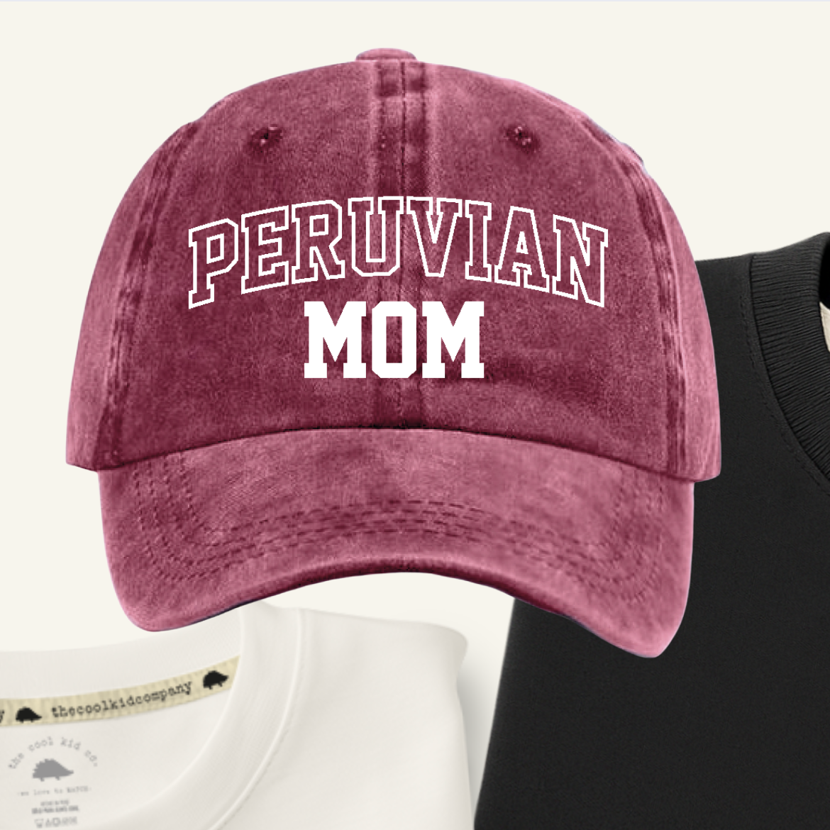 Gorra vintage PERUVIAN MOM