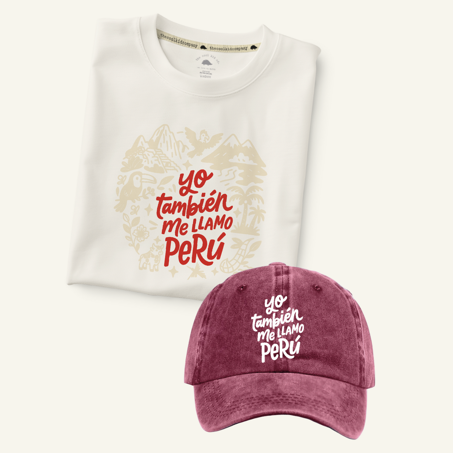 Gorra vintage Yo también me llamo Perú