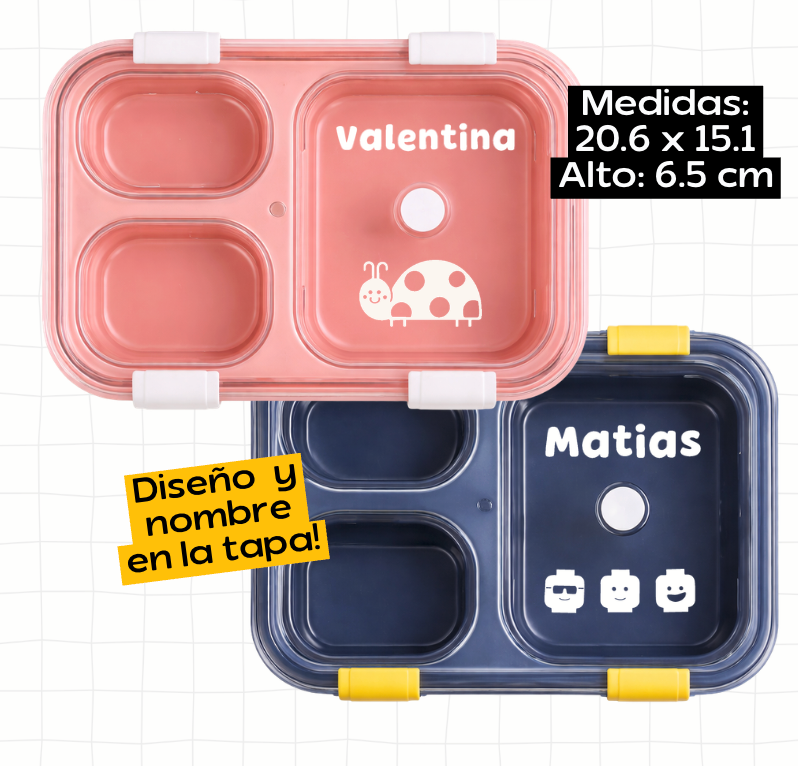 Tupper plástico para Lonchera - B2 Scool