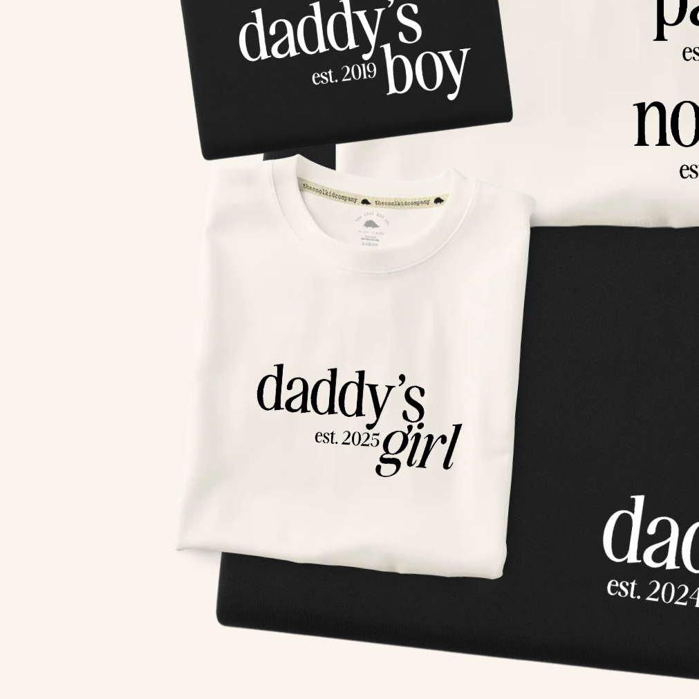 Body Daddy's girl est. (año personalizado)