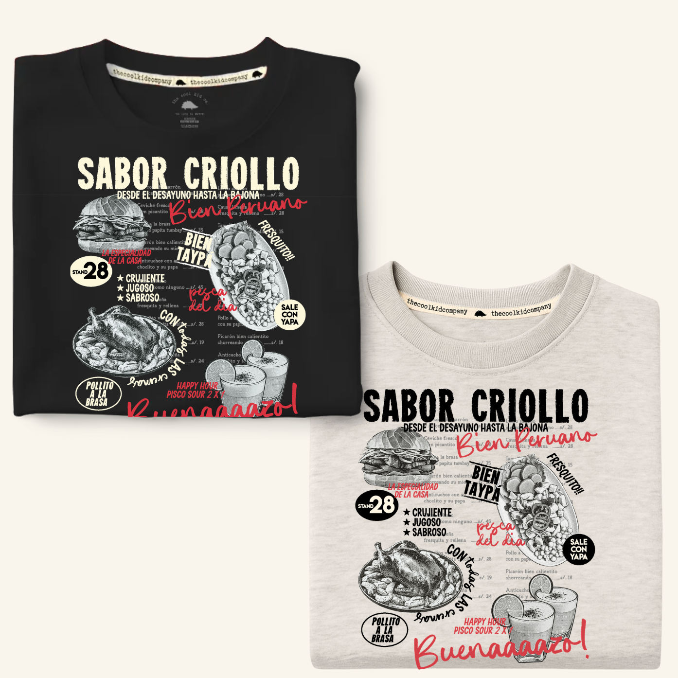 Polo/Polera de Adulto Sabor Criollo