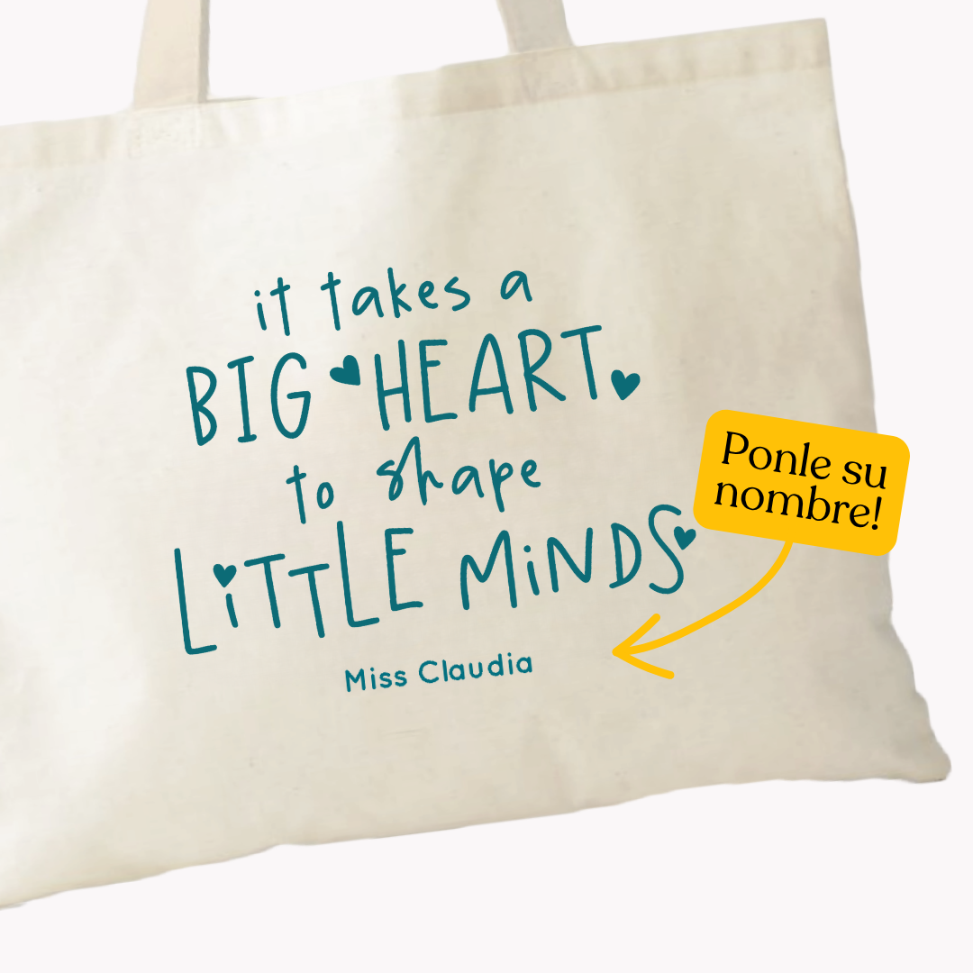 ToteBag It takes a big heart