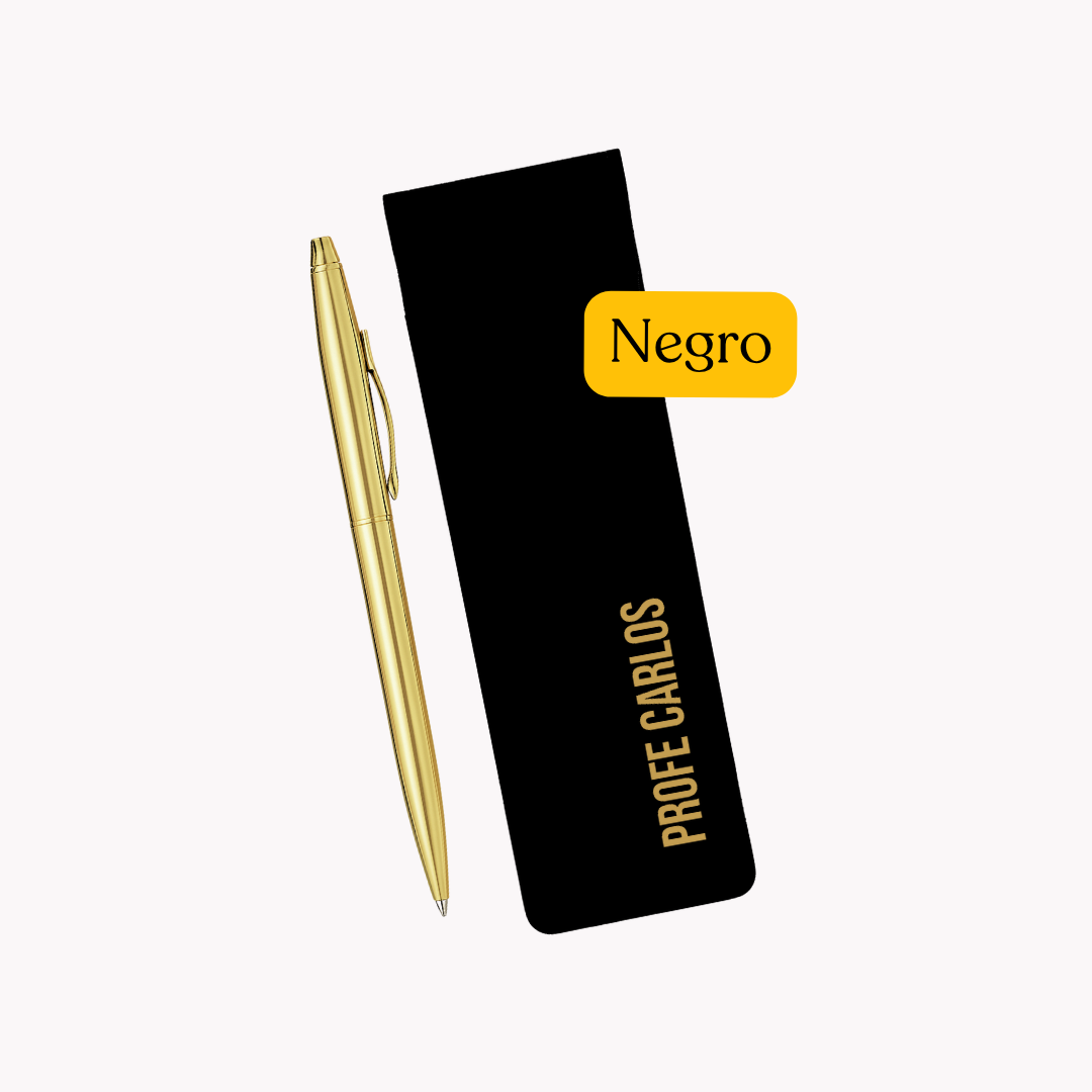 Lapicero con estuche personalizado