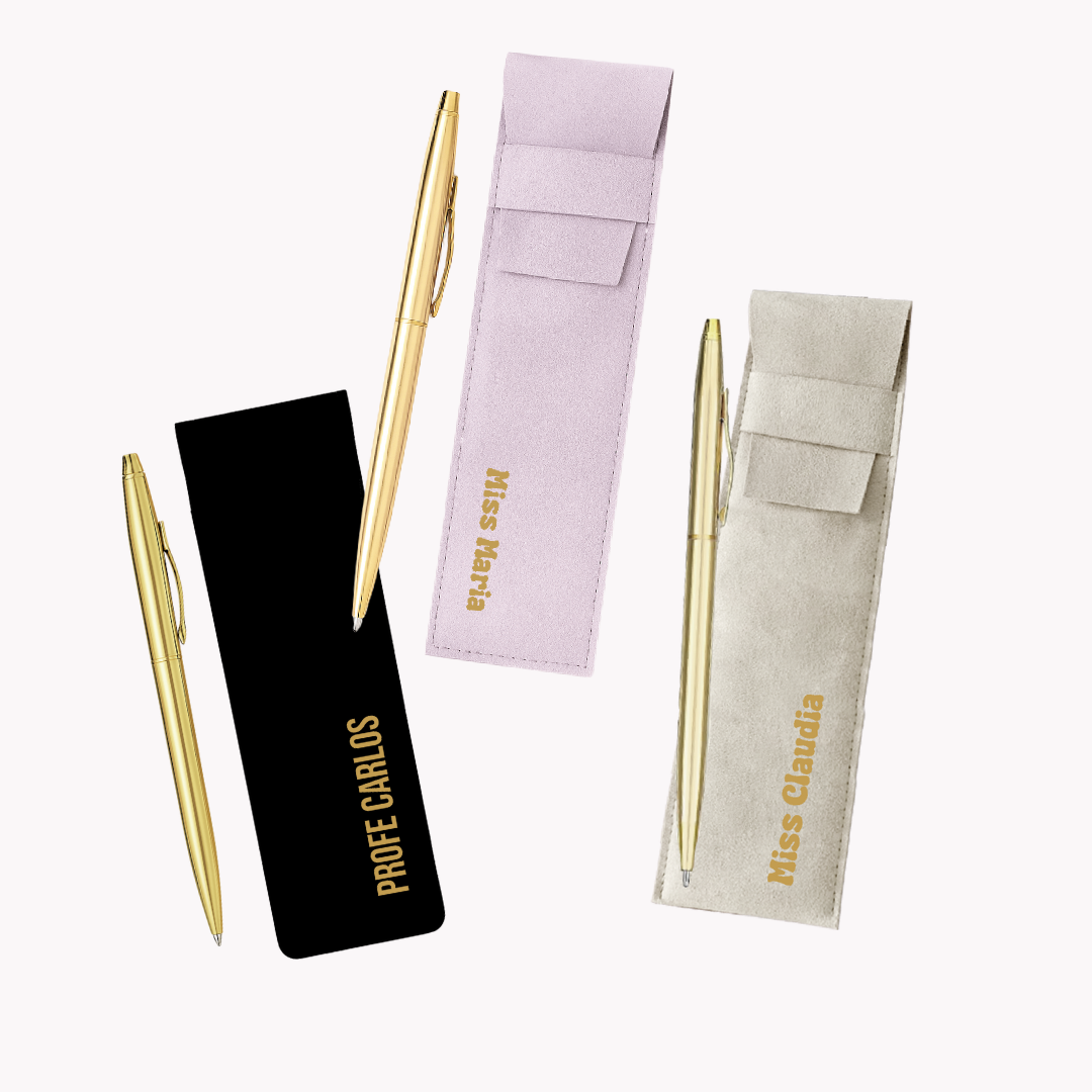 Lapicero con estuche personalizado