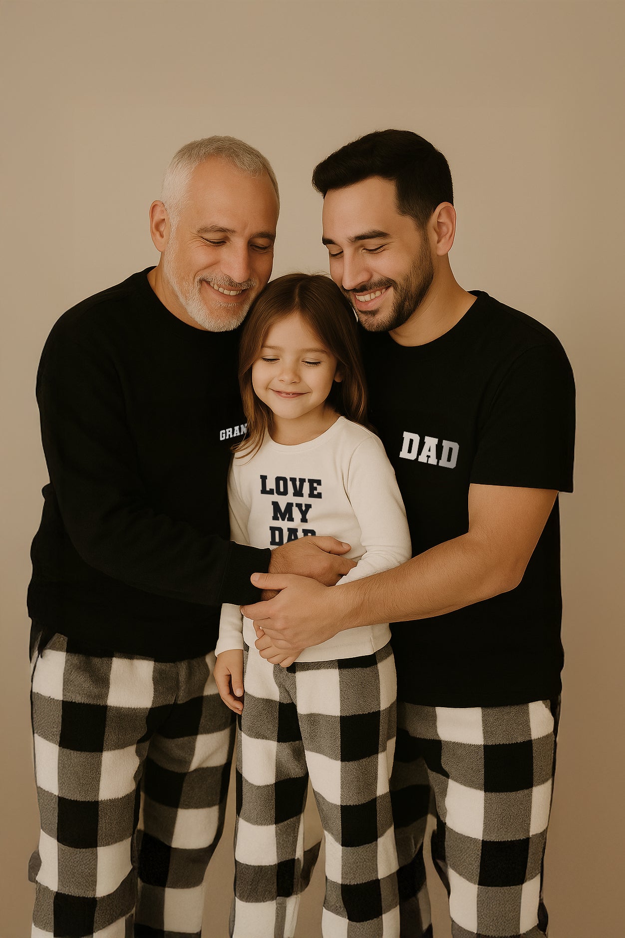 PANTS FELPA de Pijama a cuadros (invierno)