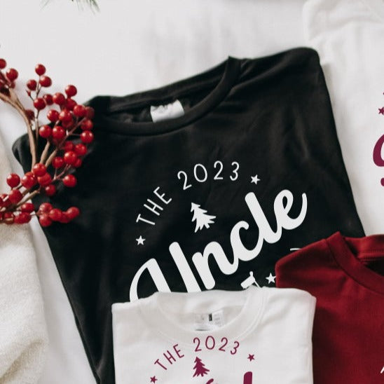 Polo de Adulto 2023 Christmas CREW uncle