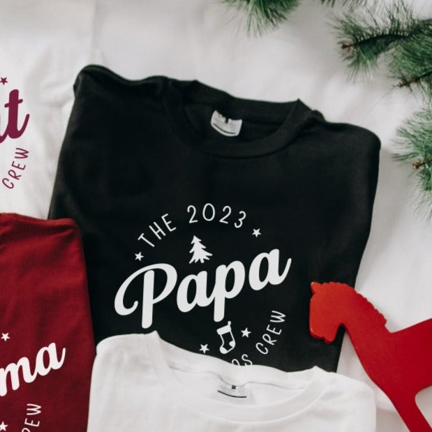 Polo de Adulto 2023 Christmas CREW papa