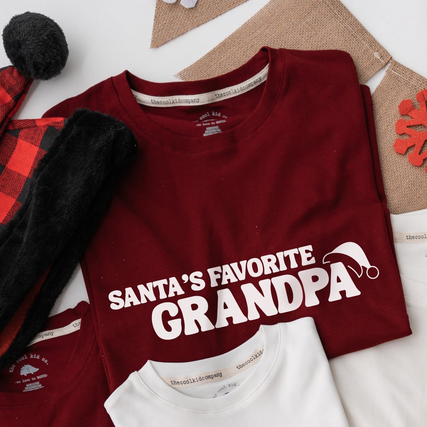 Polo de Adulto SANTA'S FAVORITE GRANDPA
