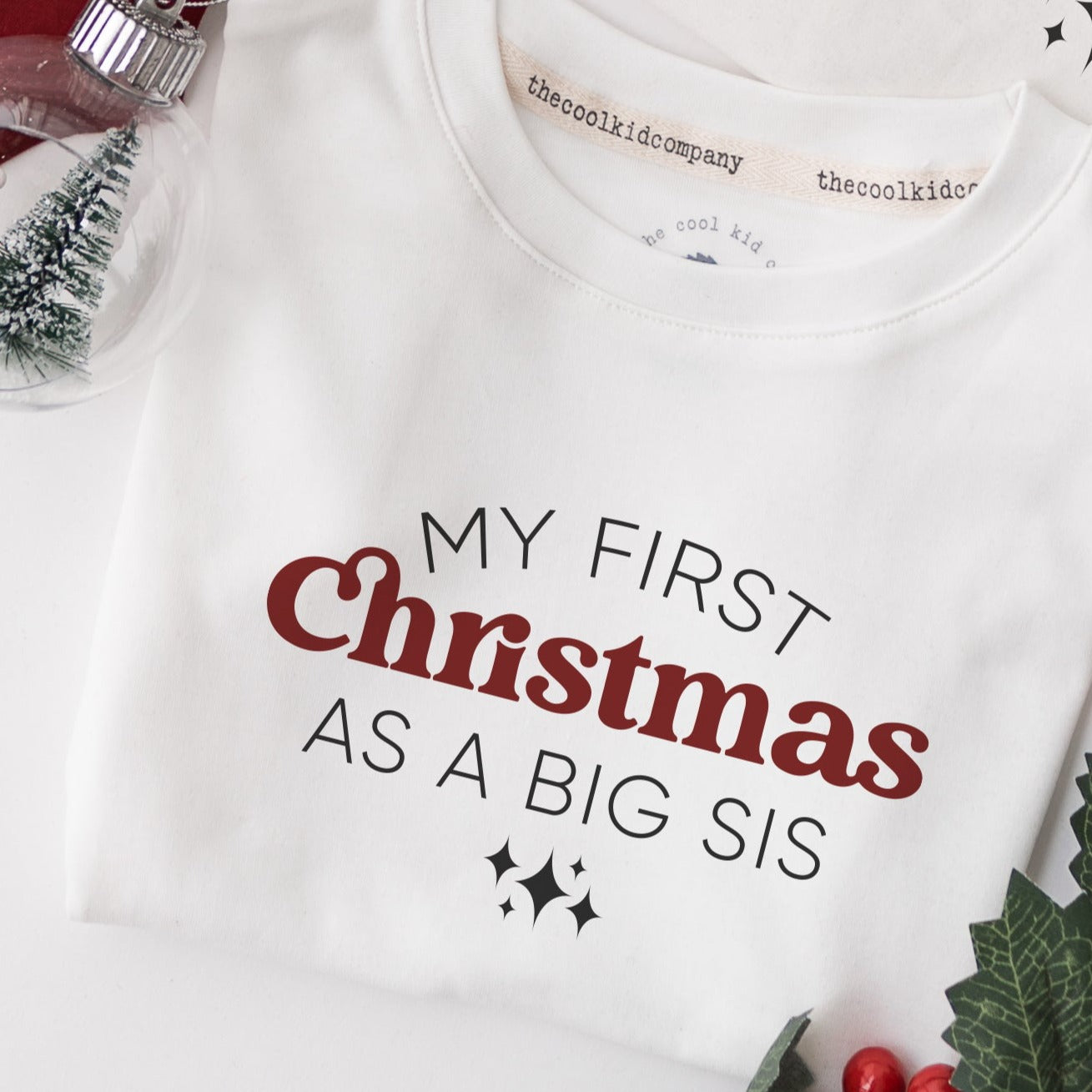 Polo My first Christmas as a BIG SIS