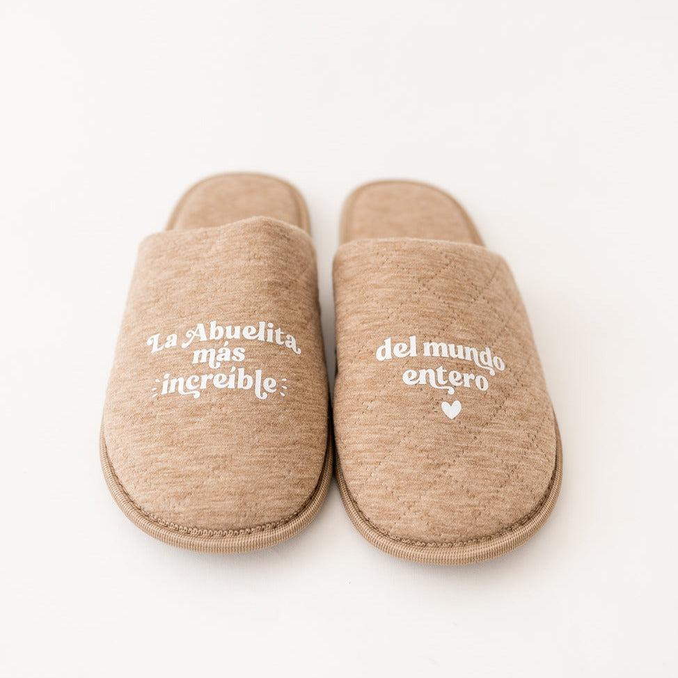Slippers La Abuelita más increíble del mundo entero