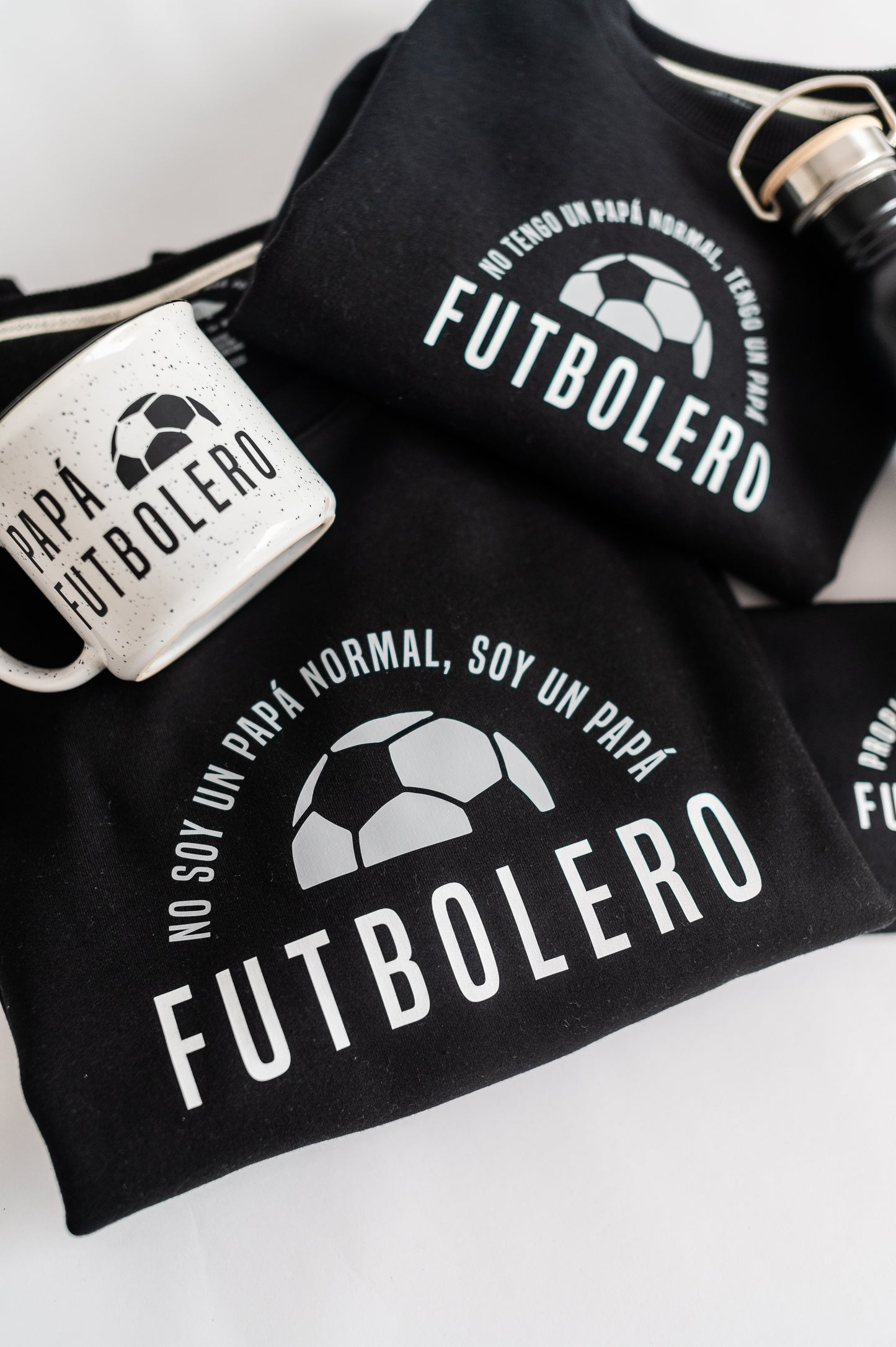 Polera de Hombre Papá FUTBOLERO (apellido y # personalizado)