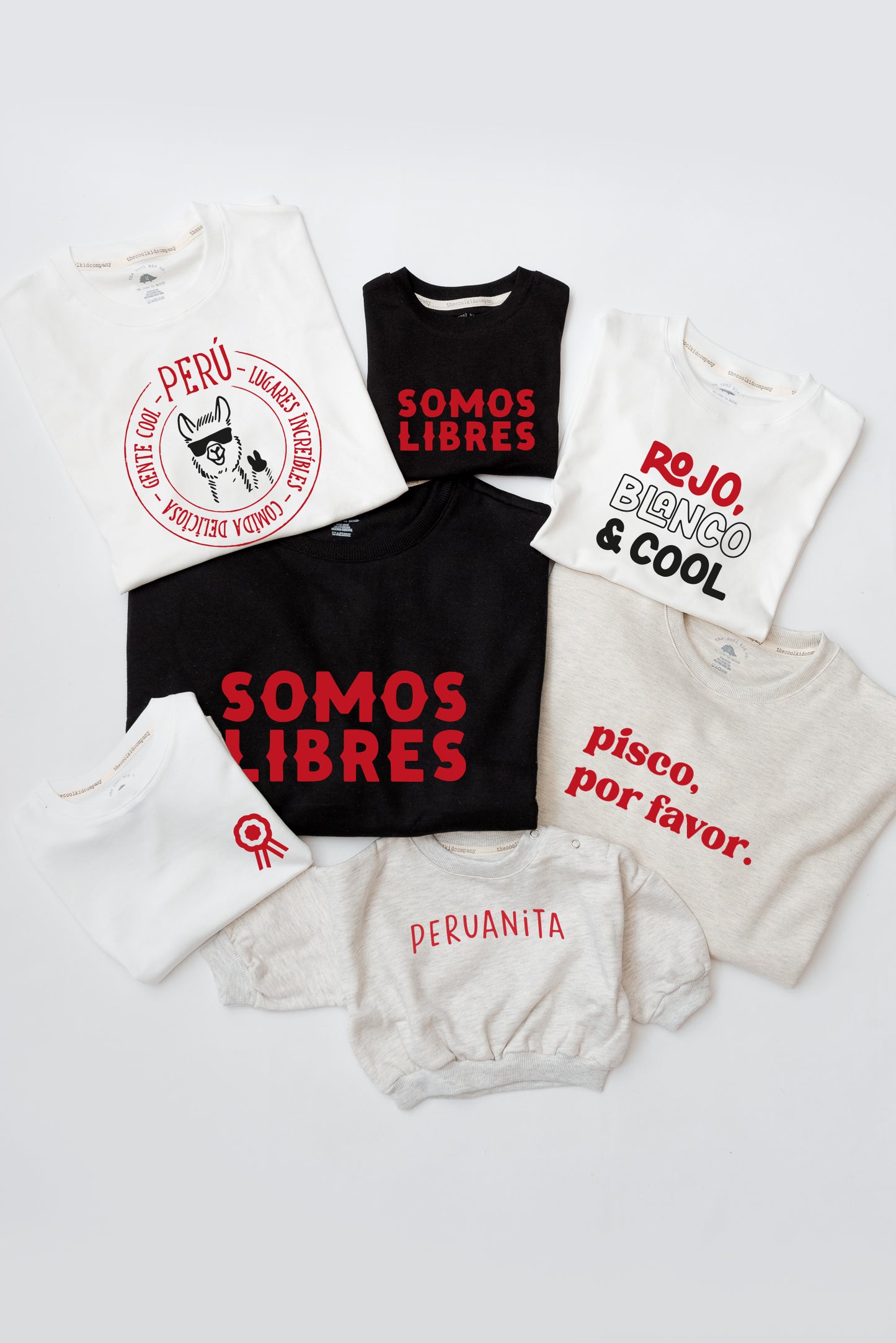 Polo Rojo, blanco y cool