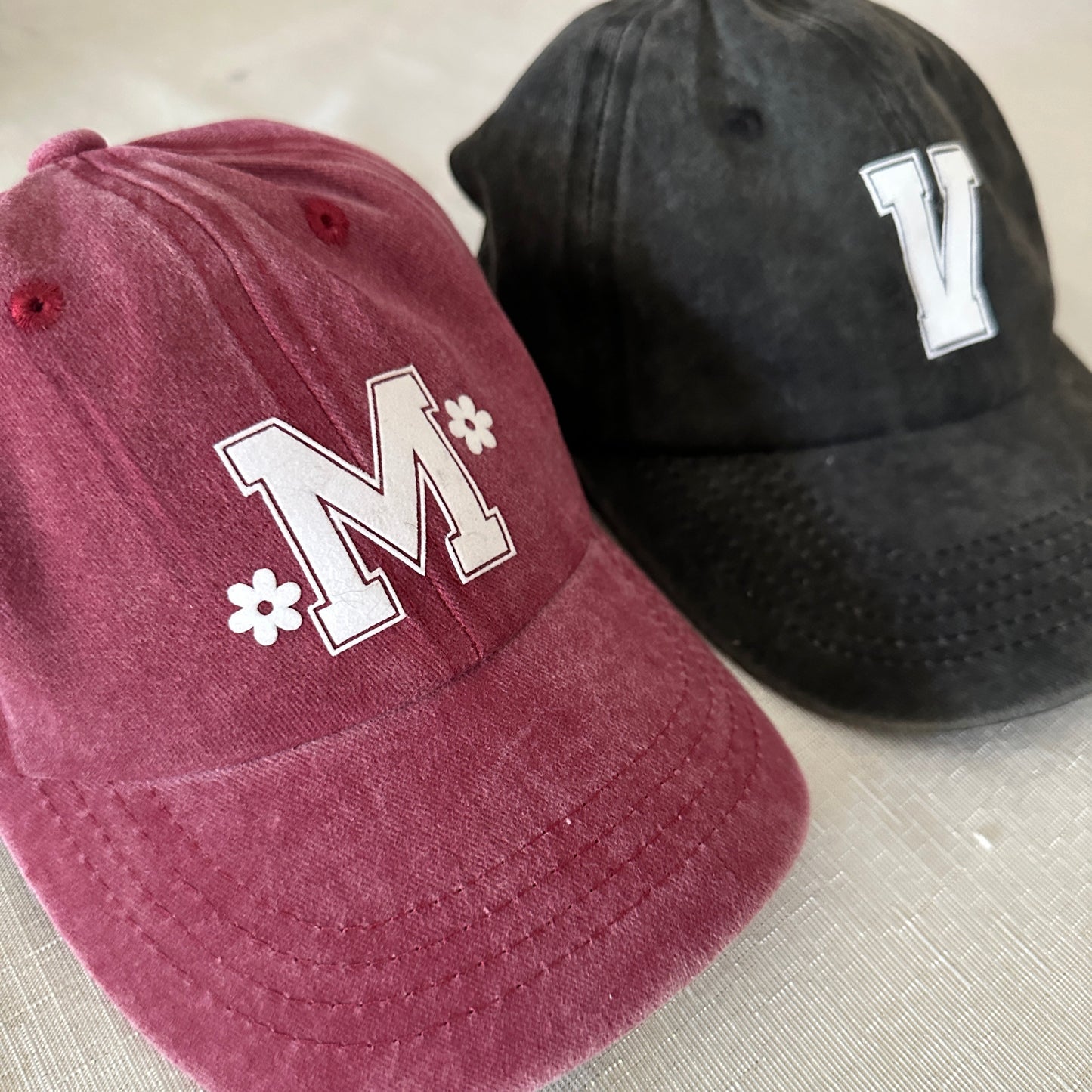 Gorra vintage INICIAL Personalizada
