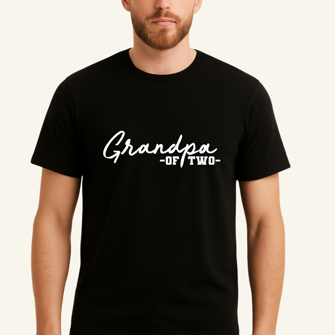 Polo de Hombre Grandpa of ____ (número de hij@s personalizado)