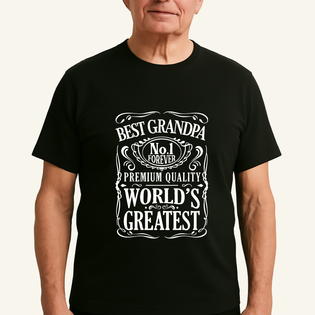 Polo de Hombre Best Dad/Grandpa Whisky