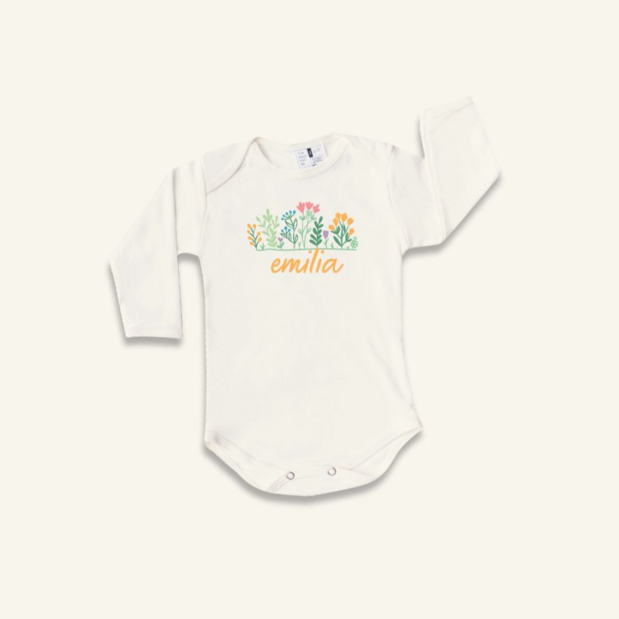 Body con nombre Flower personalizado