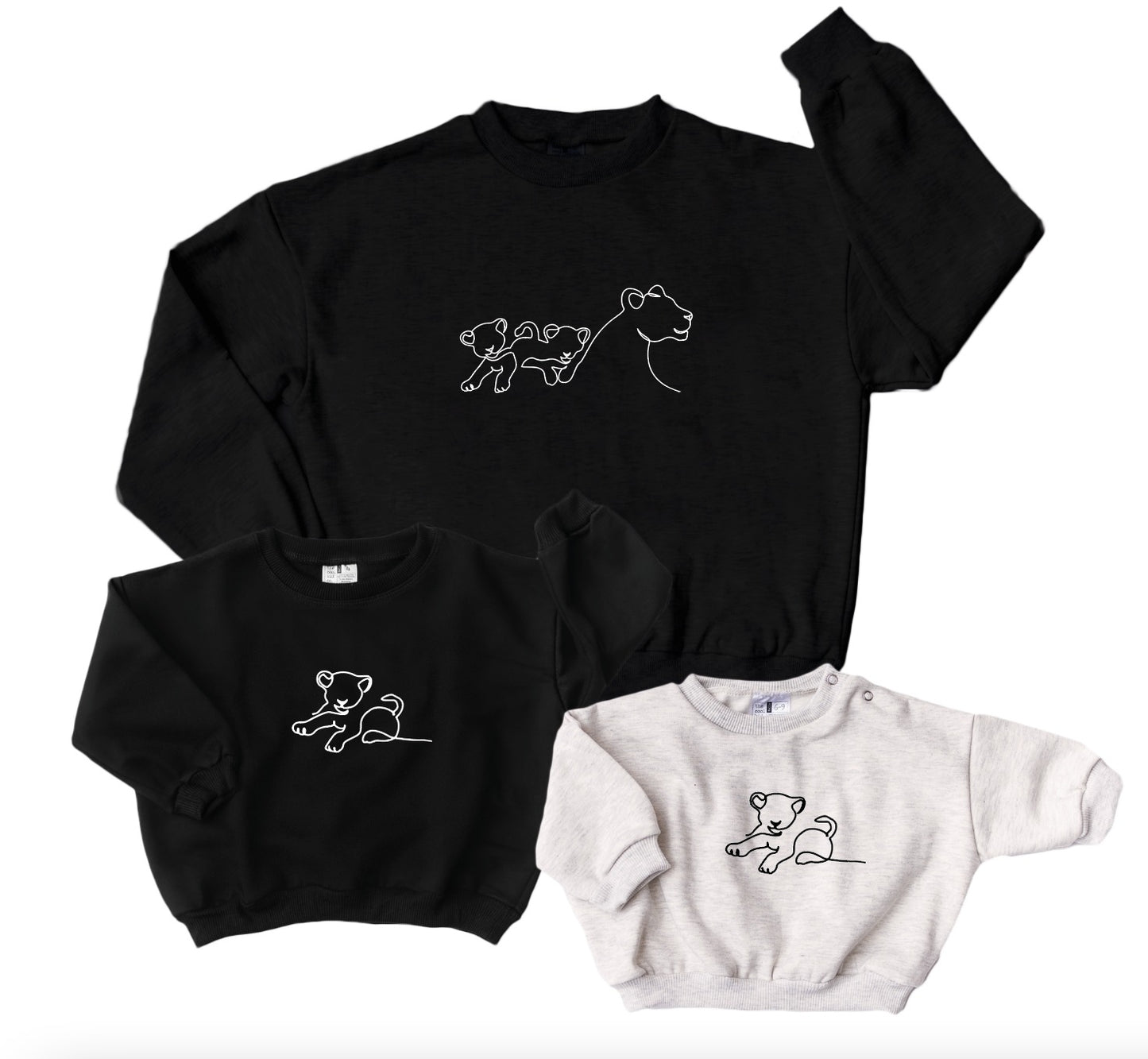 Polera de Mujer Mamá Leona (2)