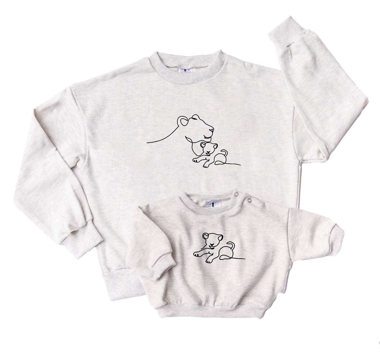 Polera de Mujer Mamá Leona (1)