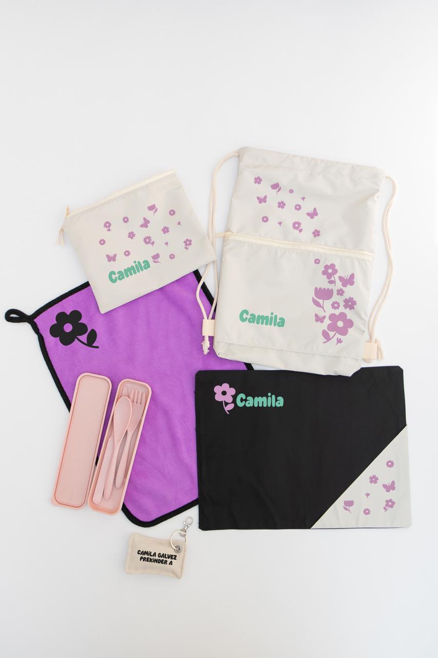 Scool Pack Mochila + neceser IMPERMEABLE!