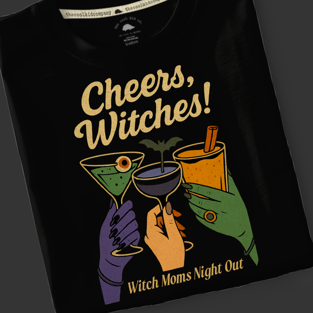 Polo de Adulto Cheers, Witches! -COOLween-