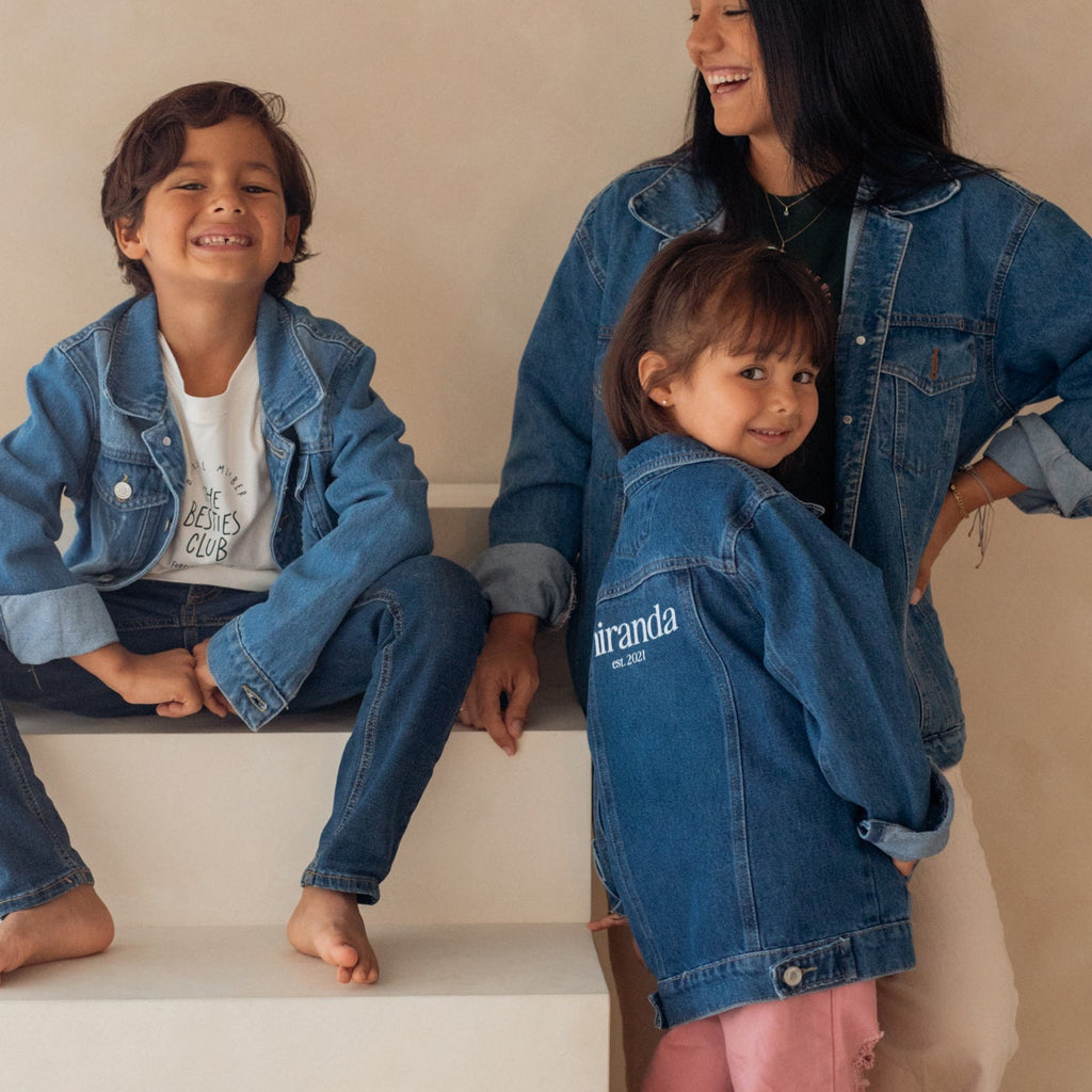 Casaca de jean Kid Personalizada