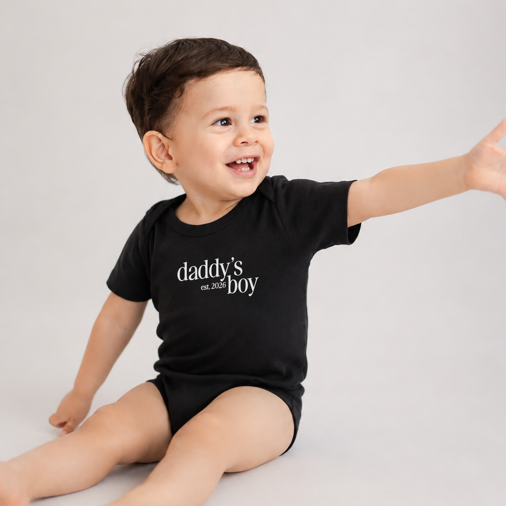 Body Daddy's boy est. (año personalizado)