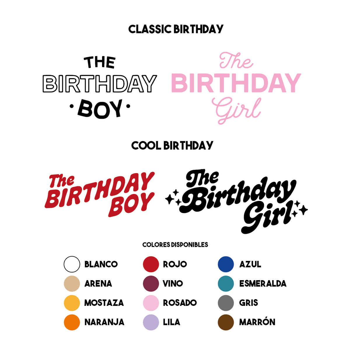 Polo KID Cool Birthday - The Birthday Boy/Girl