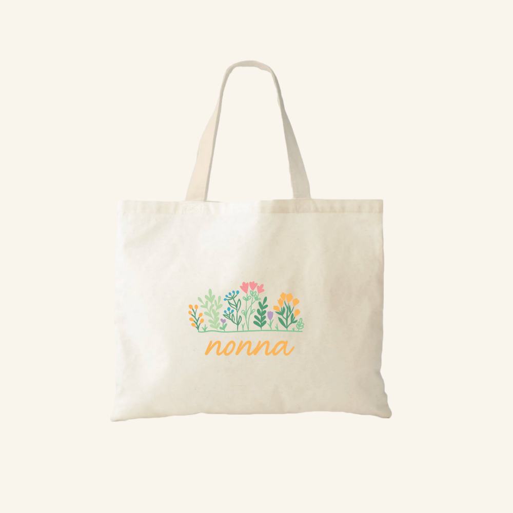 ToteBag ______ flower (nombre personalizado)
