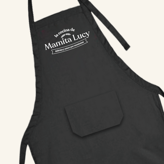 Mandil La cocina de ____ (nombre personalizado)