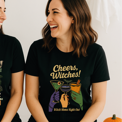 Polo de Adulto Cheers, Witches! -COOLween-