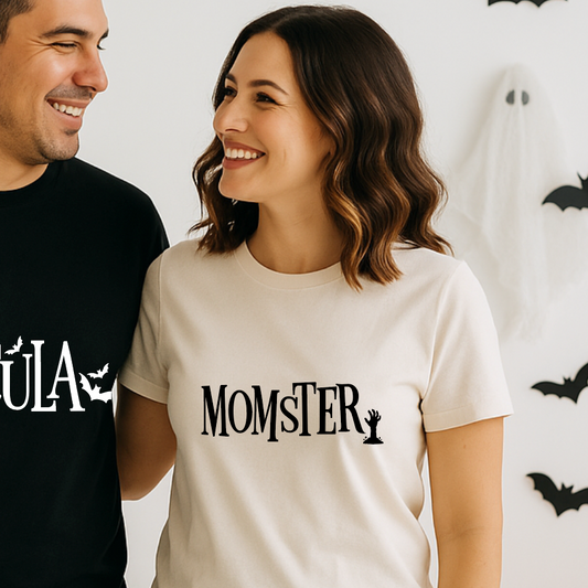 Polo de mujer Halloween Momster