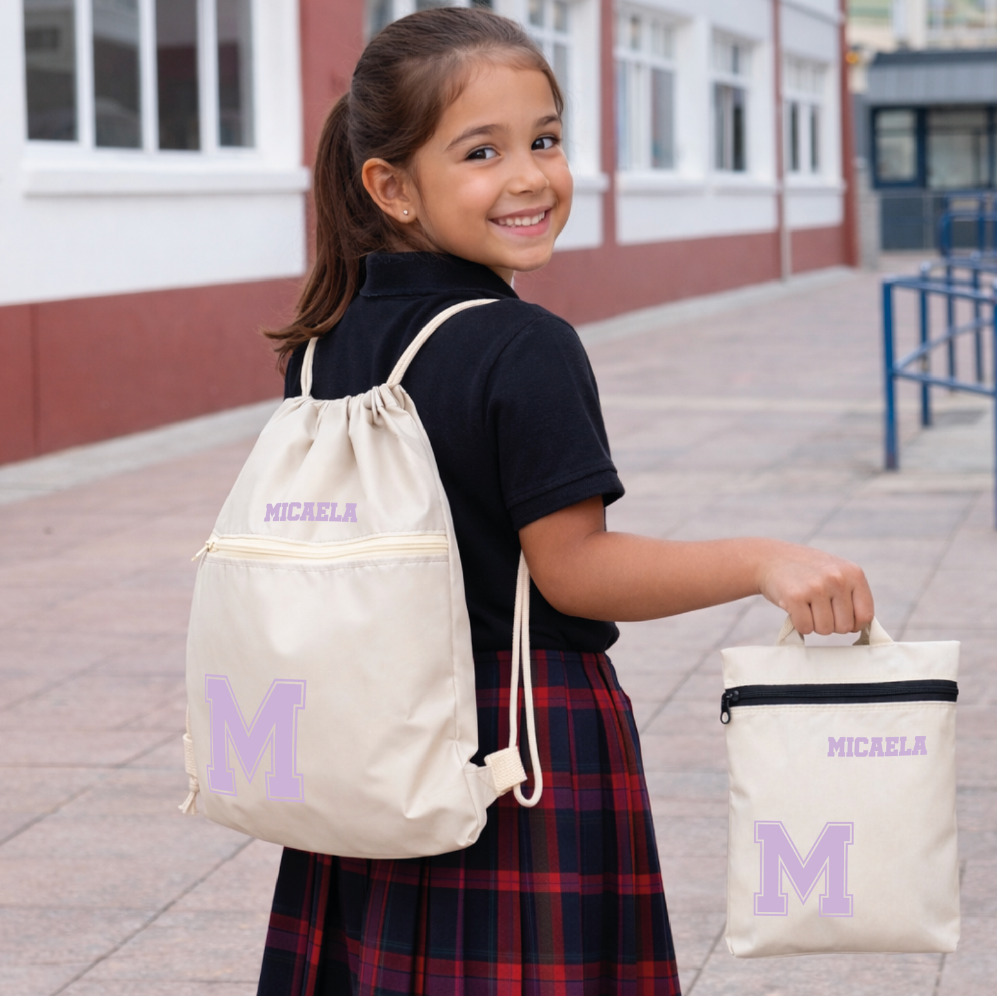 Pack de Aseo (mochila + neceser IMPERMEABLE) - B2 Scool