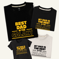 Polera Adulto Best Dad in the Galaxy
