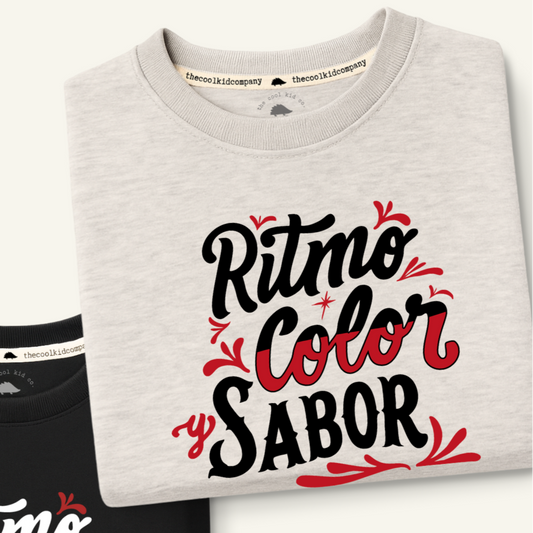 Polera de Adulto Ritmo, Color y Sabor