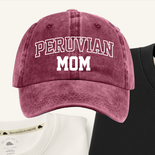 Gorra vintage PERUVIAN MOM