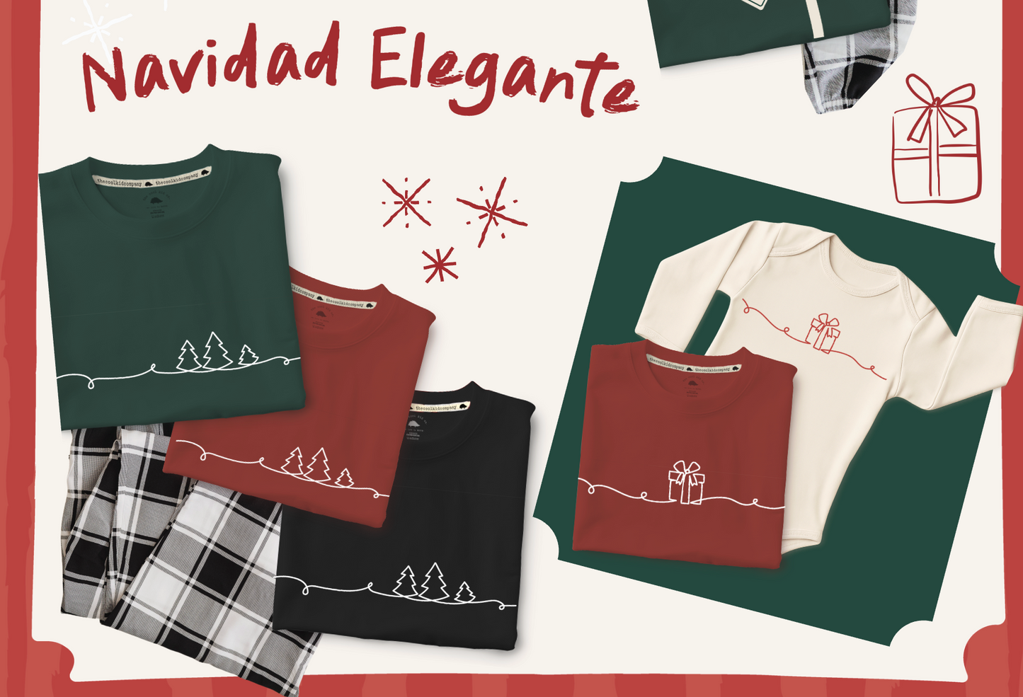 Navidad Elegante Arbolito Adulto -XMAS-