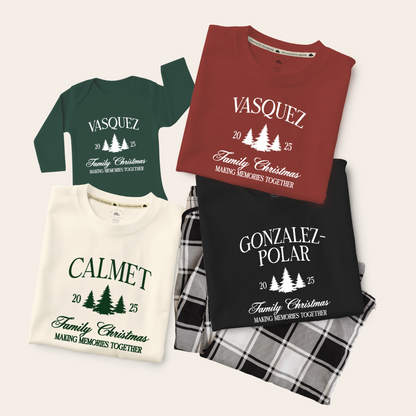 Family Christmas Apellidos Adulto -XMAS-