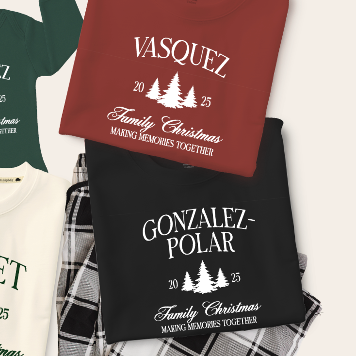 Family Christmas Apellidos Adulto -XMAS-