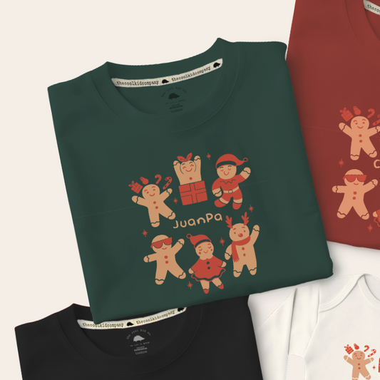 Jengibre Adulto (Personalizado Nombre) -XMAS-