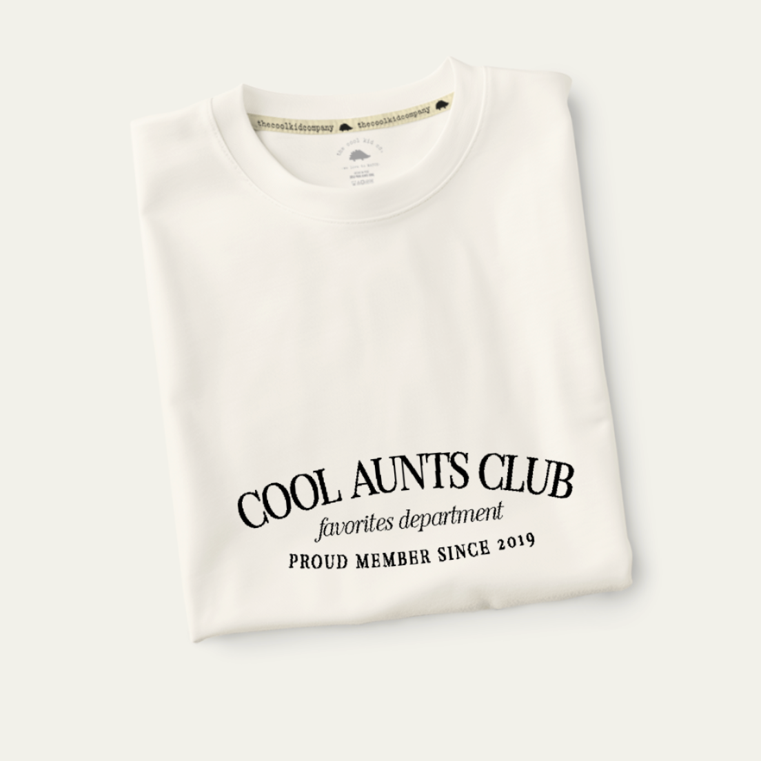 Polo Adulto COOL AUNTS CLUB favorites department (Año Personalizado)