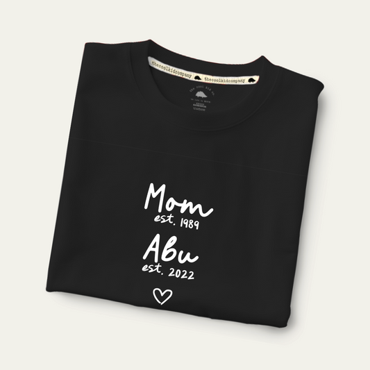 Mom est. __ Abu est.___ (Año Personalizado)