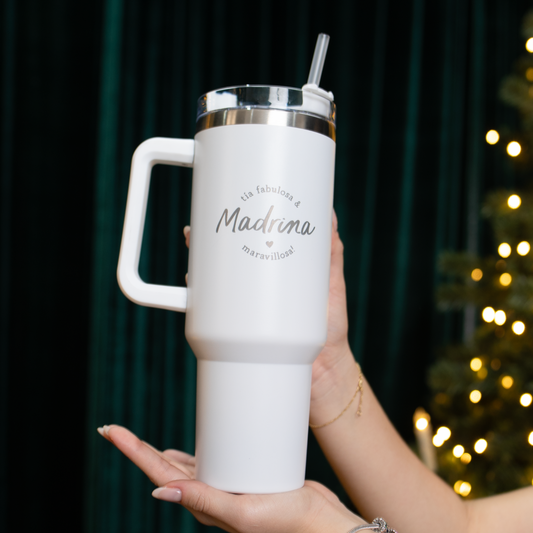 Cool Stanley tía genial & Madrina espectacular - Vaso térmico 900ml