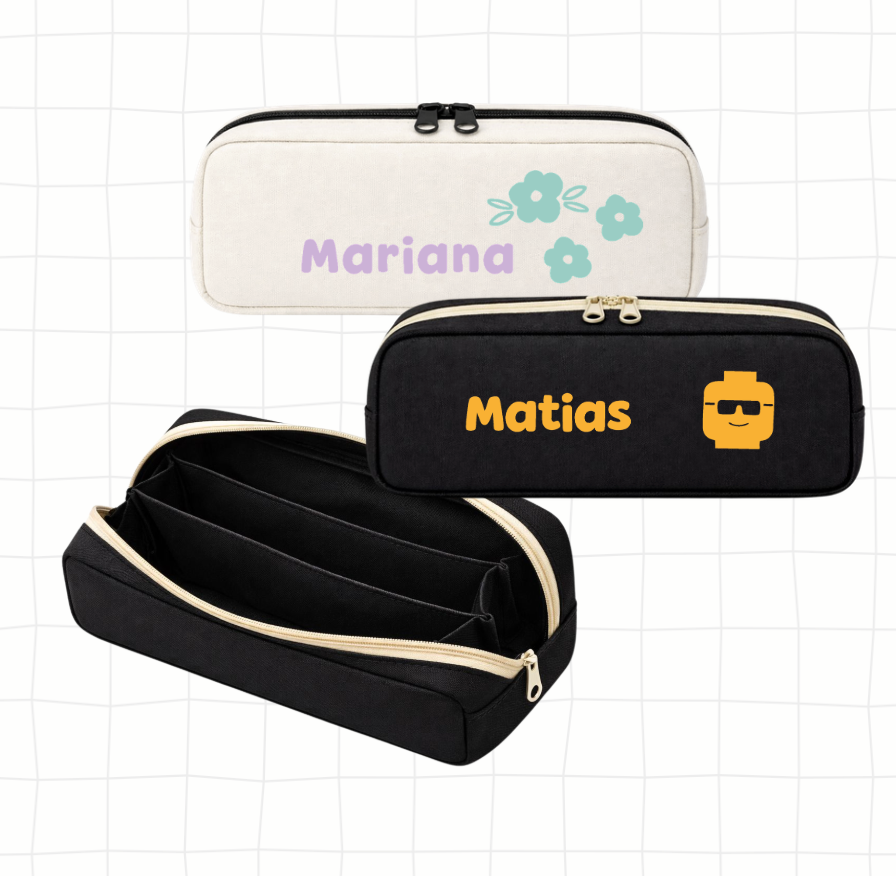 Cartuchera 3 divisiones Personalizada - B2 Scool