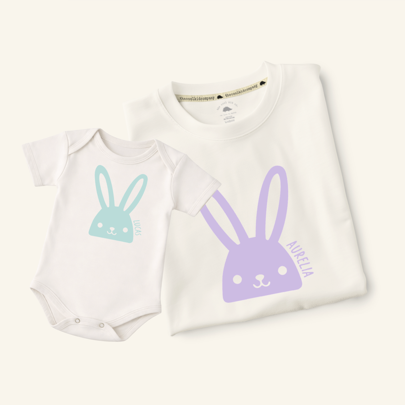 Polo/Body Bunny Face personalizado -Easter-