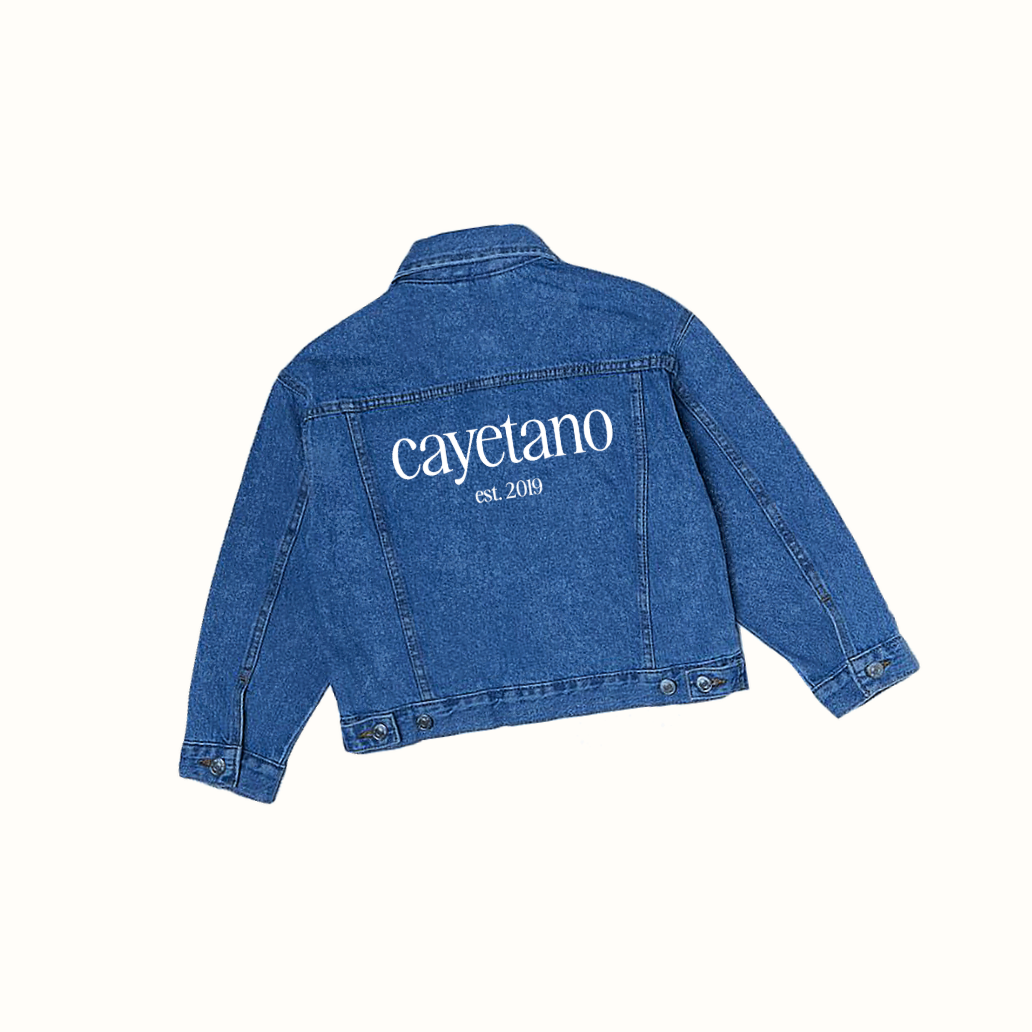 Casaca de jean Kid Personalizada
