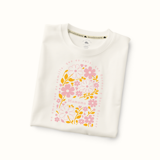 Polo/Polera de Adulto Flower Personalizado
